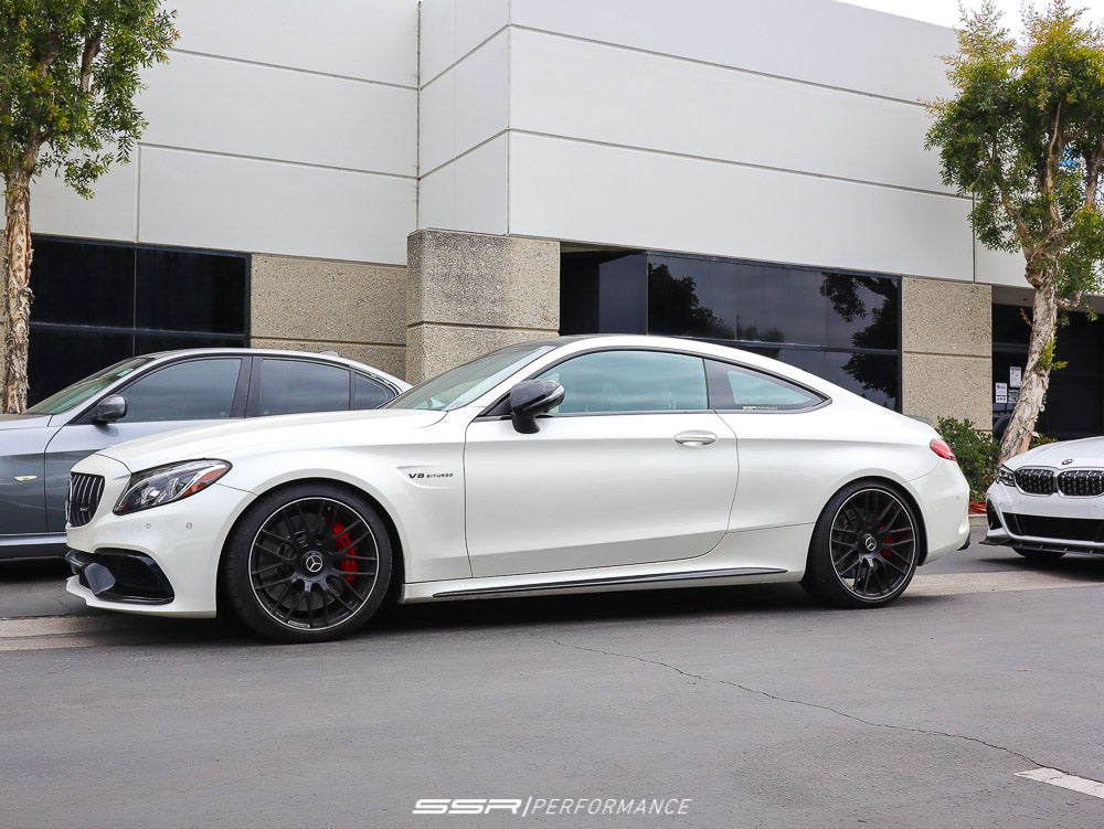 Mercedes AMG C63s - Suspension and Grille Swap – SSR Performance