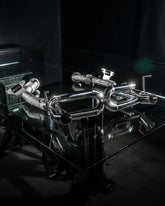 Stainless Steel Competition Exhaust & Racepipe Combo - Ferrari 488 - SSR Performance