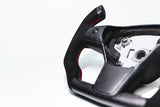 TESLA MODEL 3 Dry Carbon Fiber race steering wheel