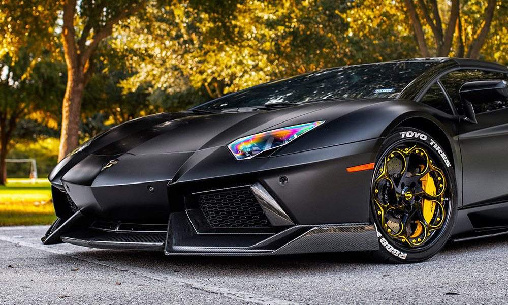 1016 Industries Lamborghini Aventador / Rear Grill Vents (Carbon Fiber) - SSR Performance