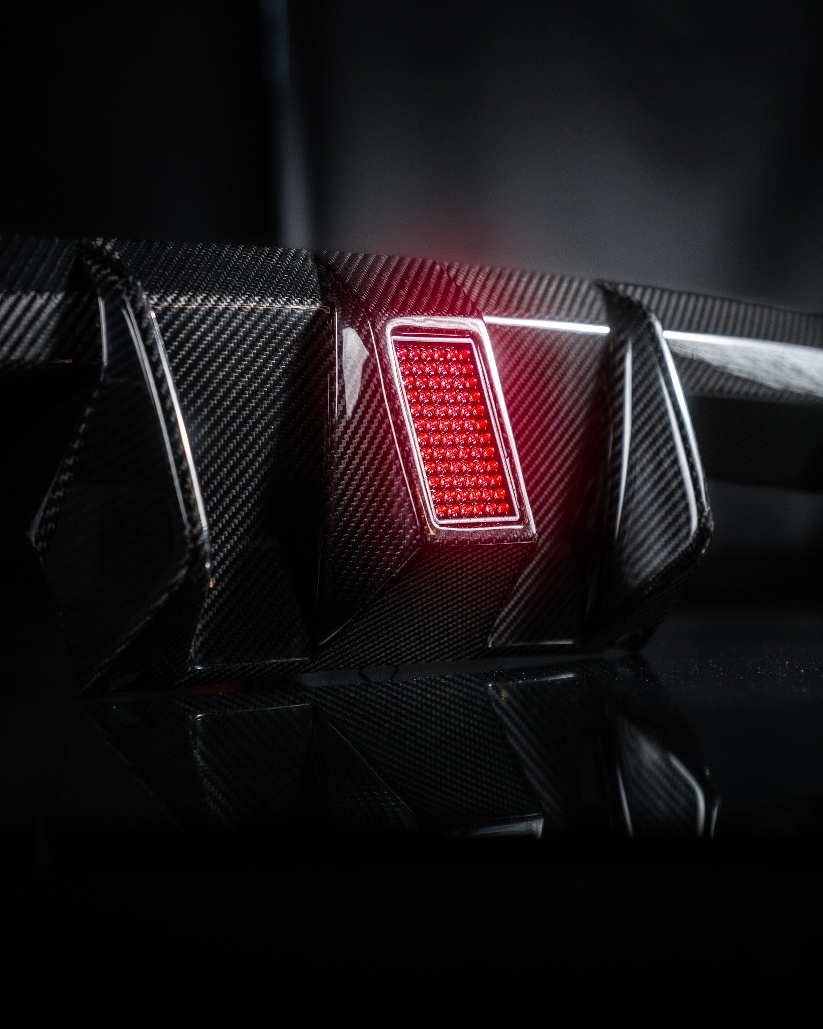 Carbon Fiber Rear Diffuser With Brake Lights - G80 M3 / G82 M4 - SSR Performance