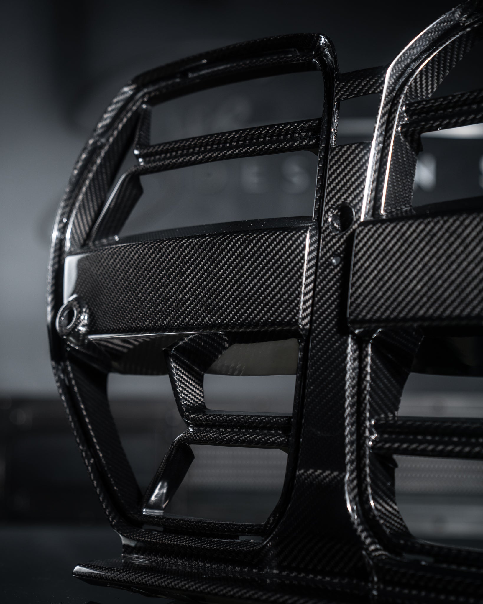 Carbon Fiber CSL Style Grille (No ACC) - G80 M3 / G82 M4 - SSR Performance