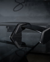 Load image into Gallery viewer, Carbon Fiber MP Style Swan Neck Rear Wing - G80 M3 / G82 M4 - SSR Performance