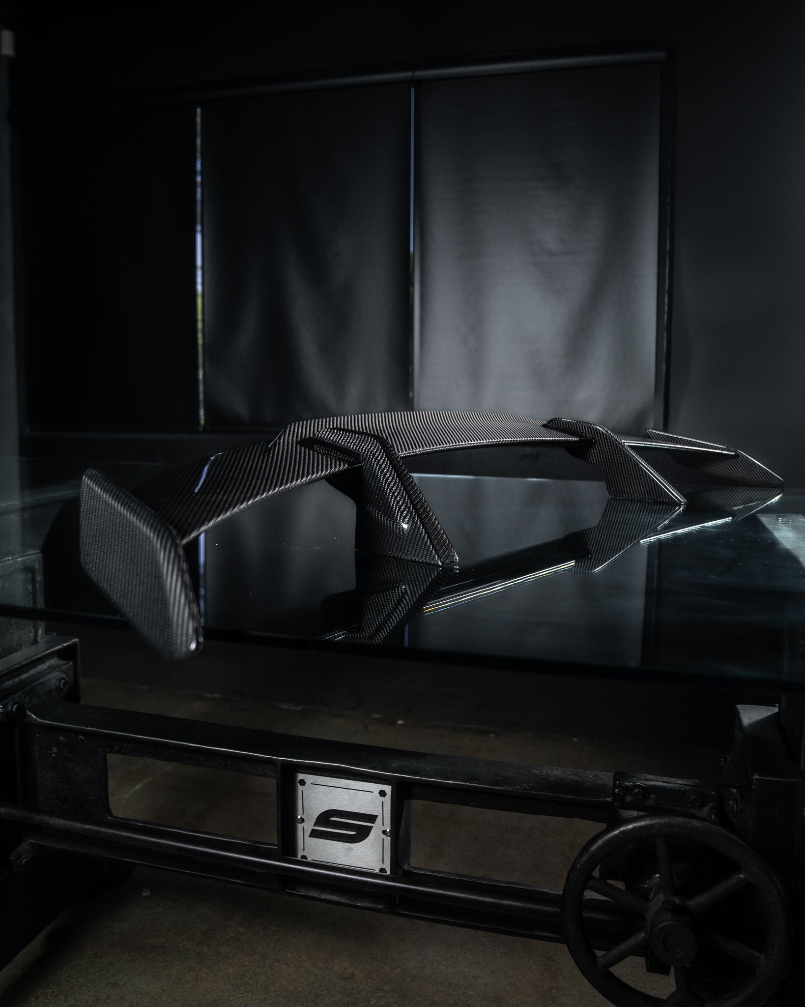 Carbon Fiber MP Style Swan Neck Rear Wing - G80 M3 / G82 M4 - SSR Performance