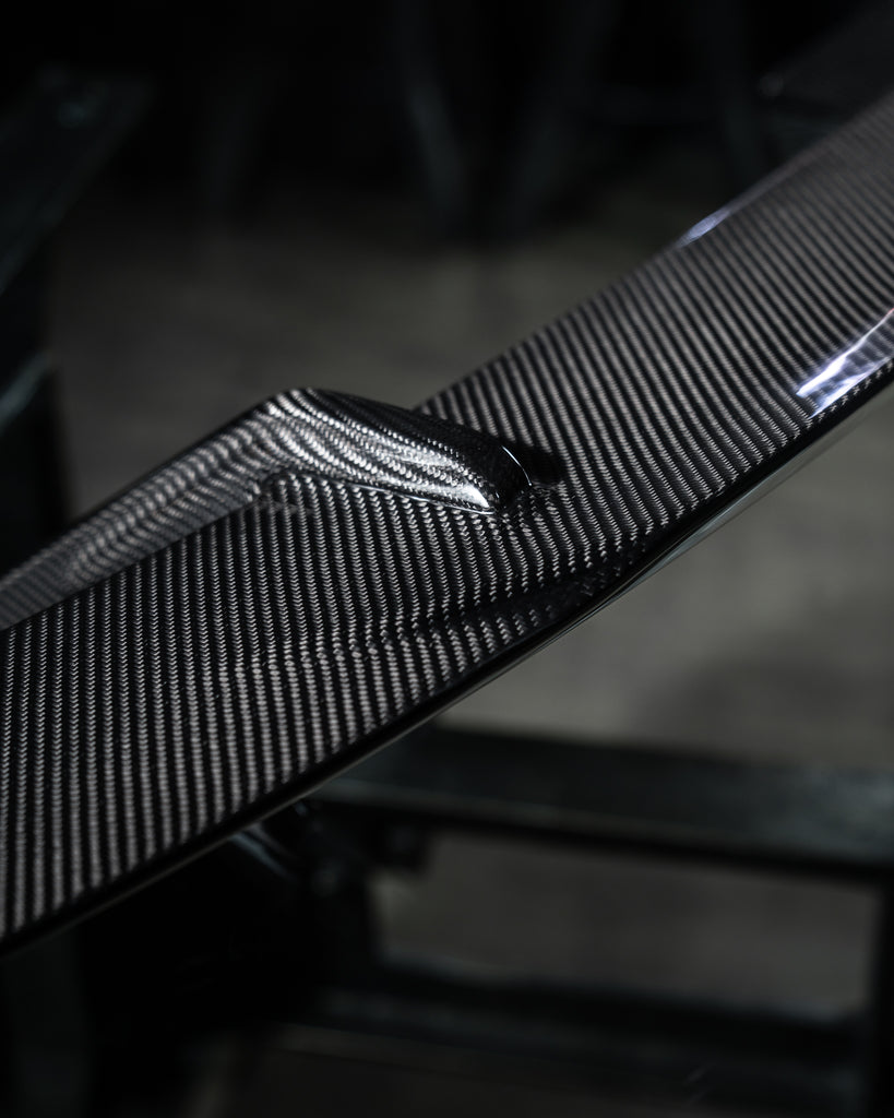 Carbon Fiber MP Style Swan Neck Rear Wing - G80 M3 / G82 M4 - SSR Performance