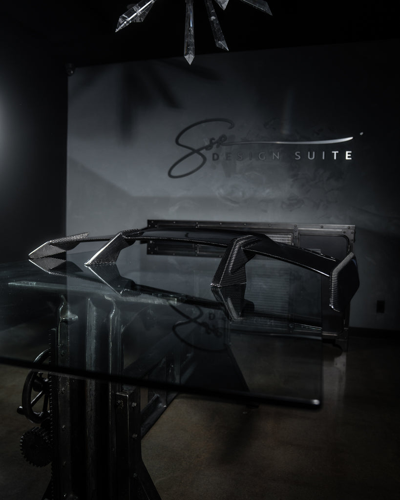 Carbon Fiber MP Style Swan Neck Rear Wing - G80 M3 / G82 M4 - SSR Performance