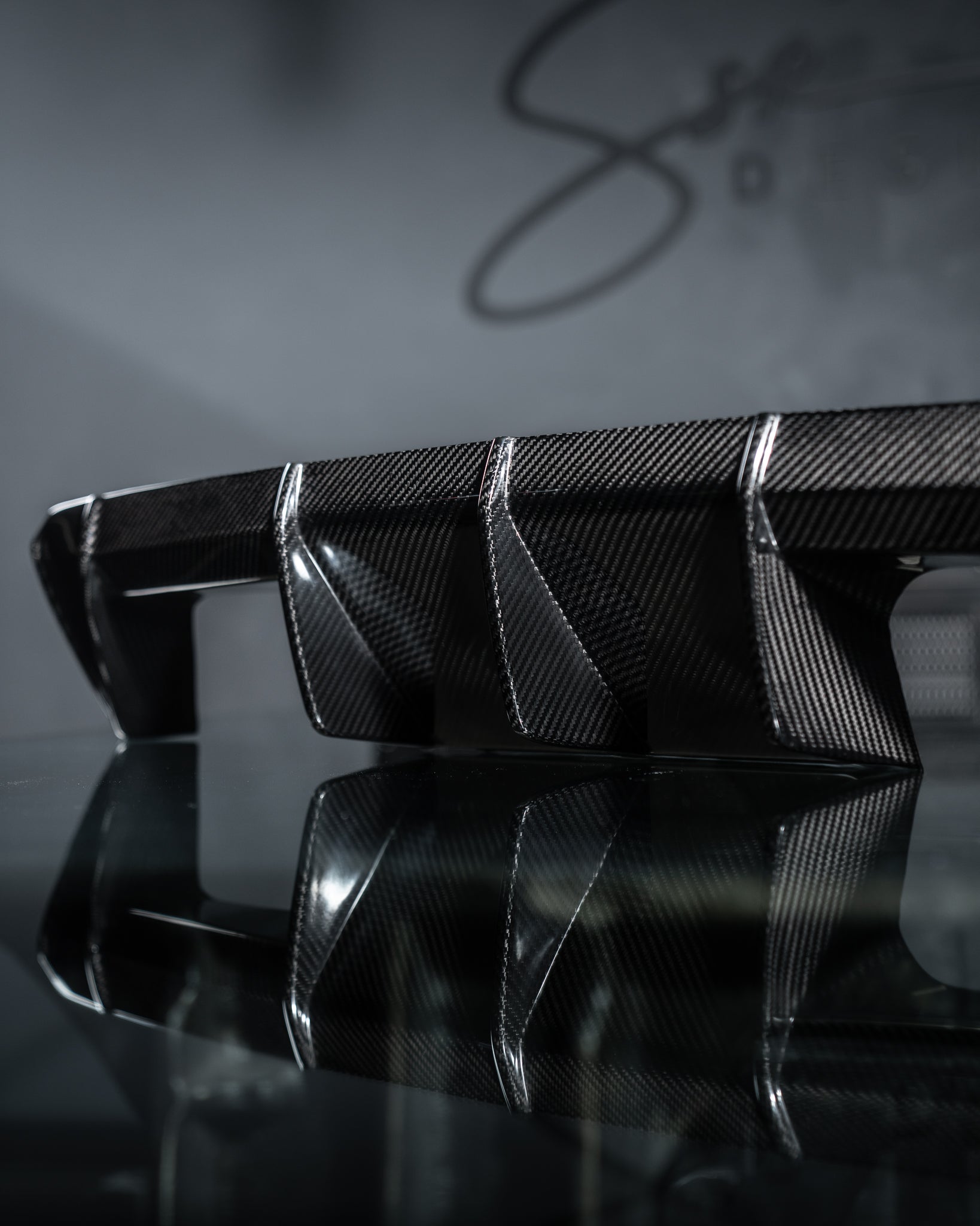 M3 Rear Carbon Diffuser Carbon Fiber Rear Diffuser - G80 M3 / G82 M4 – SSR Performance