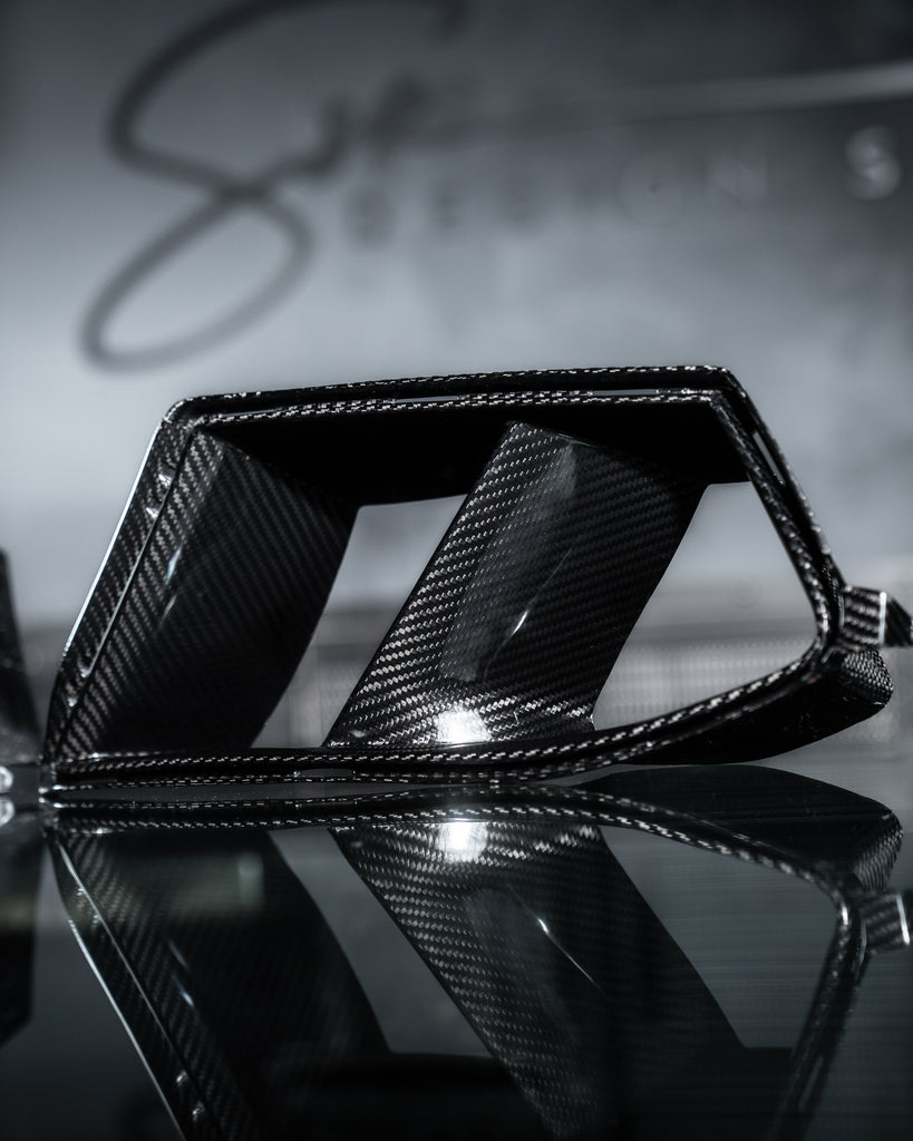 Carbon Fiber MP Style Air Ducts - G80 M3 / G82 M4 - SSR Performance