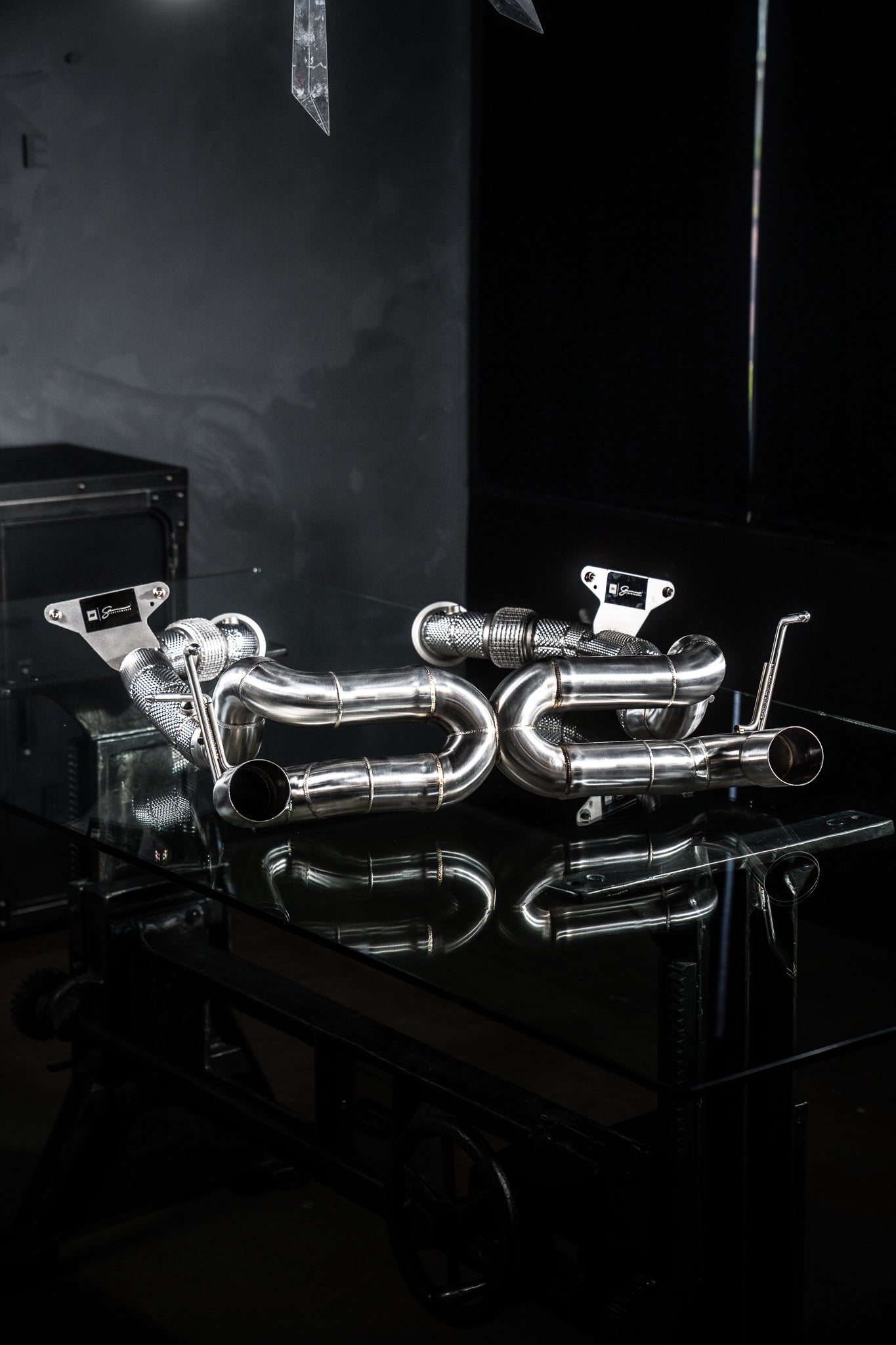 Formula Racing Pipe Stainless Steel Competition X Pipe Exhaust & Racepipe Combo - Ferrari ...