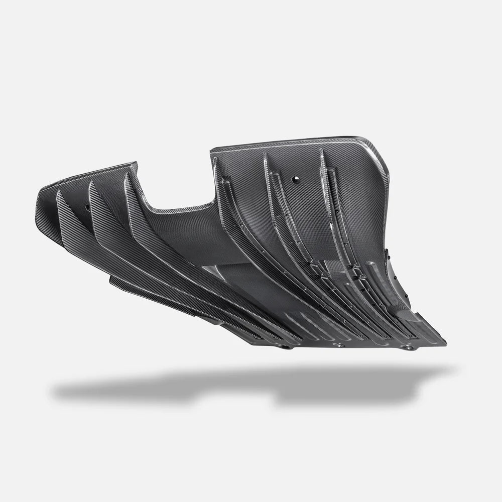 RYFT Porsche 992 GT3RS Carbon Fiber Rear Diffuser - SSR Performance