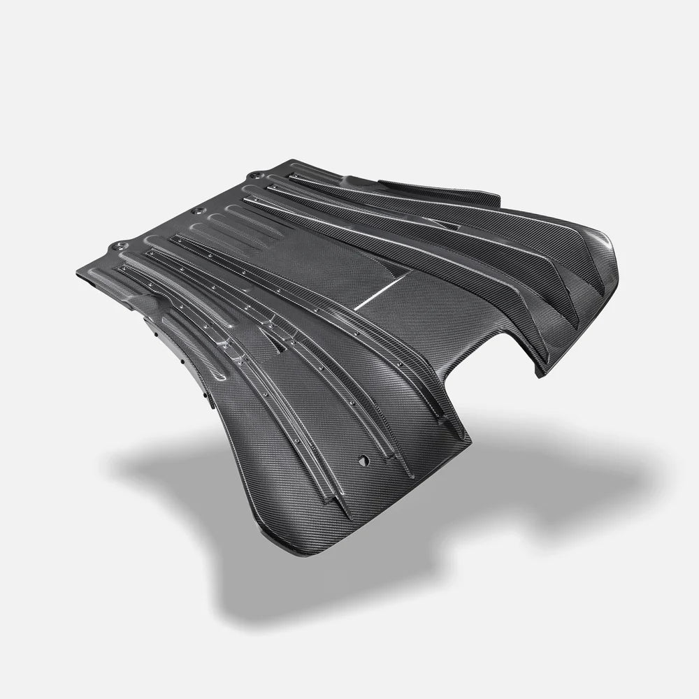 RYFT Porsche 992 GT3RS Carbon Fiber Rear Diffuser - SSR Performance