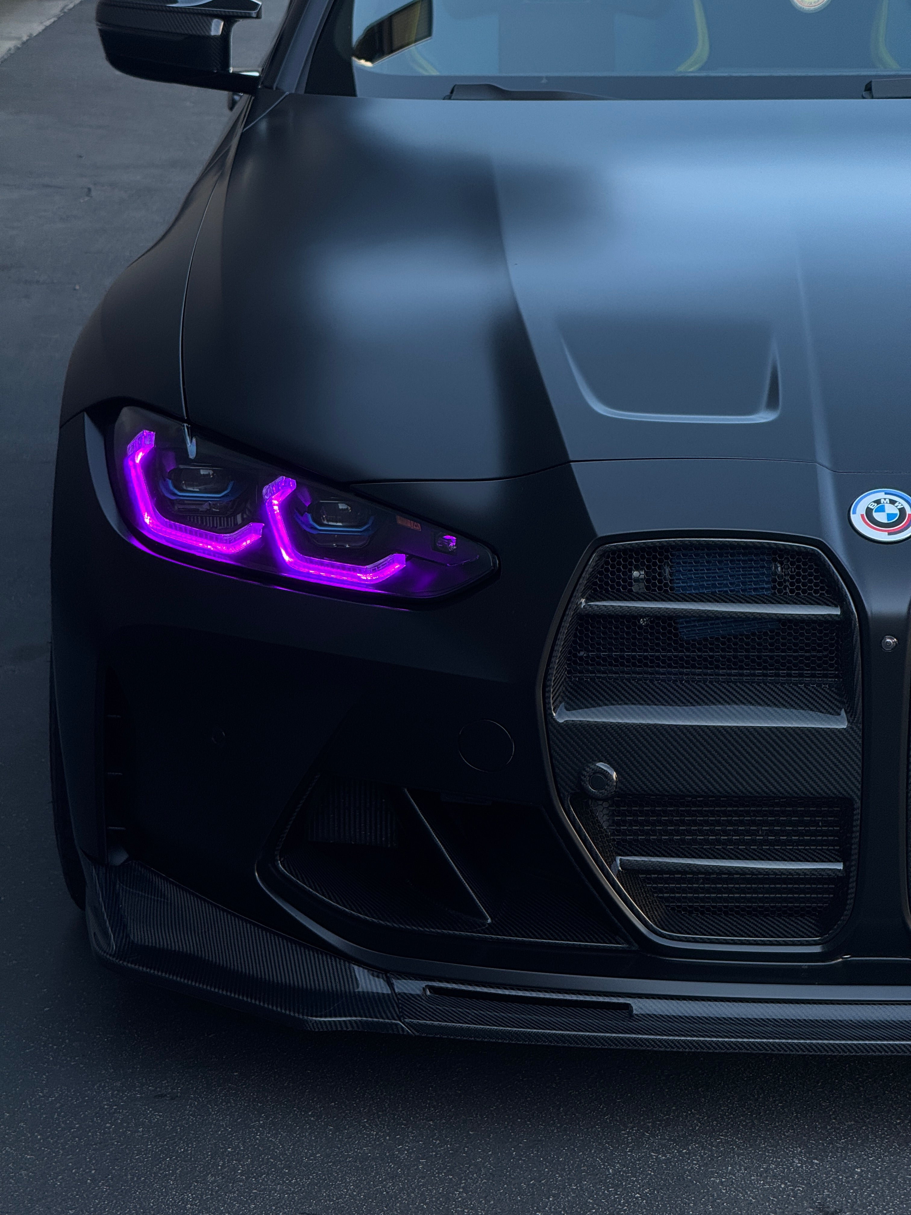 Carbon Fiber 3 Piece OE+ Front Lip  - G80 M3 / G82 M4 - SSR Performance
