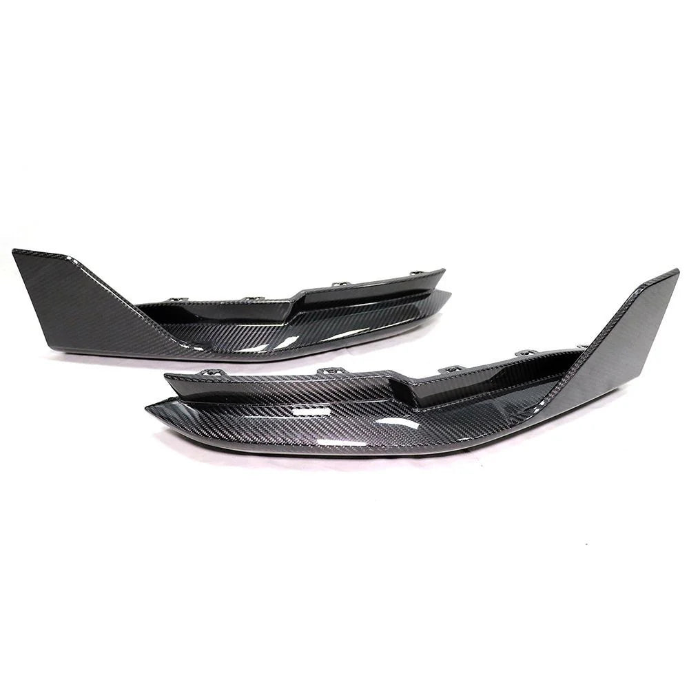 Carbon Fiber Rear Canard Splitters - G80 M3 – SSR Performance