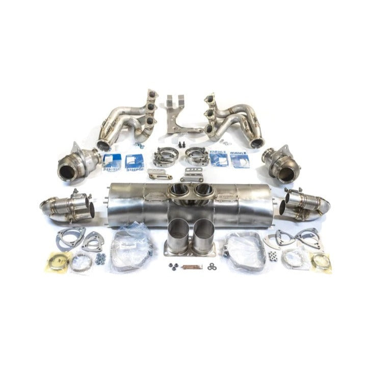DUNDON PORSCHE 992 GT3 STREET HEADER COMPLETE EXHAUST PACKAGE - SSR Performance