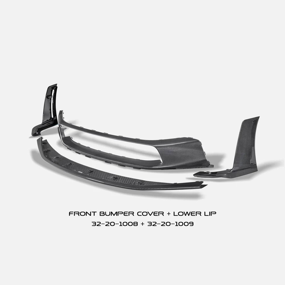 RYFT Porsche 992 GT3RS Carbon Fiber Front Bumper Cover - SSR Performance