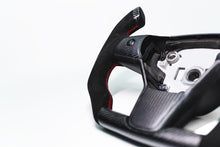 Load image into Gallery viewer, TESLA MODEL 3 Dry Carbon Fiber race steering wheel - SSR Performance