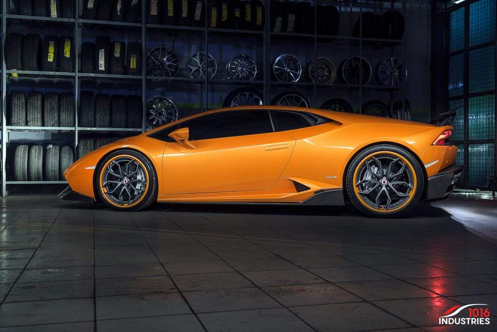 1016 Industries Lamborghini Huracan (LP610) / Rear Wing V1 (W/O Base) (Forged Carbon) - SSR Performance