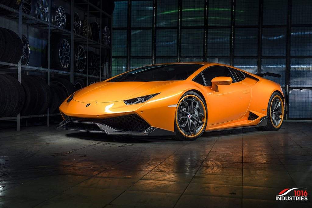 1016 Industries Lamborghini Huracan (LP610) / Side Skirts (Forged Carbon) - SSR Performance