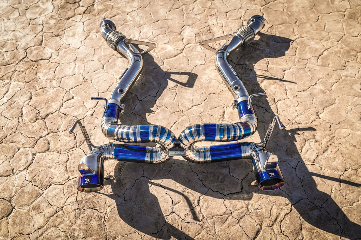 RYFT FERRARI 488 // RACE EXHAUST WITH TIPS - SSR Performance
