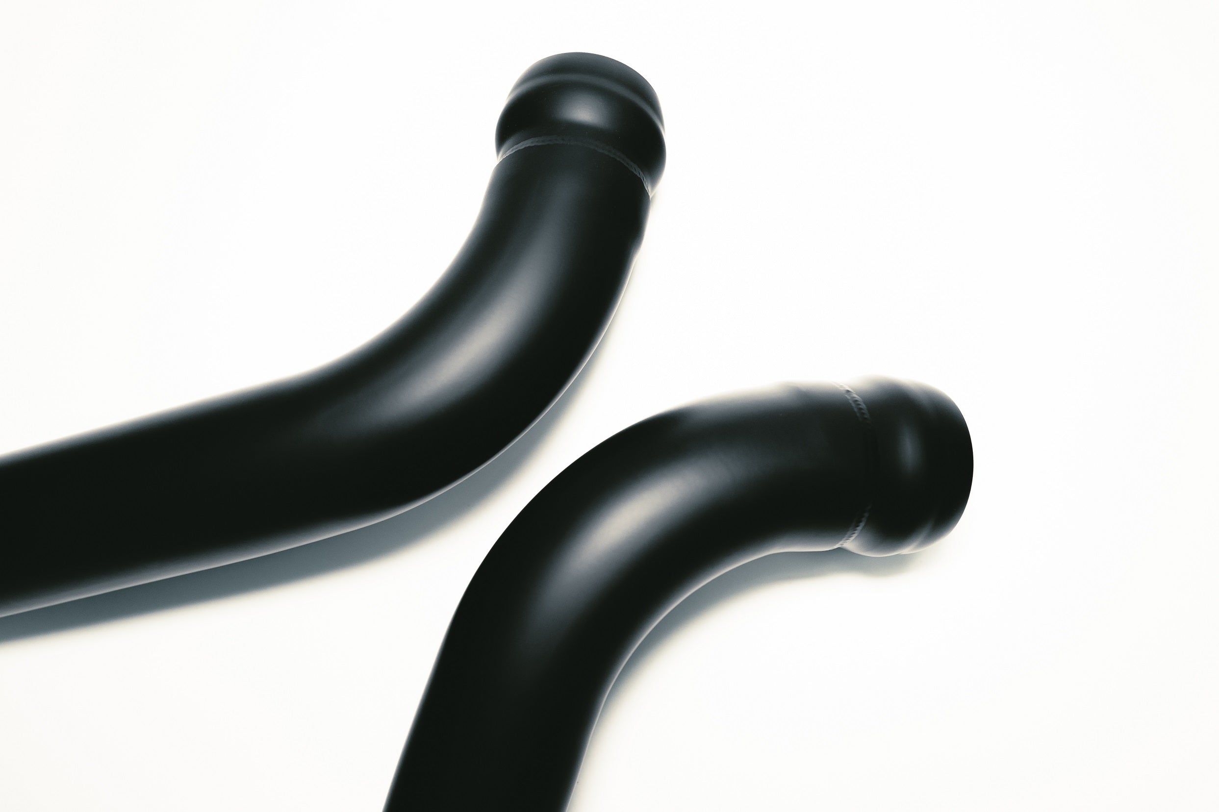 Mclaren 570S Downpipes Cerakote Black - SSR Performance