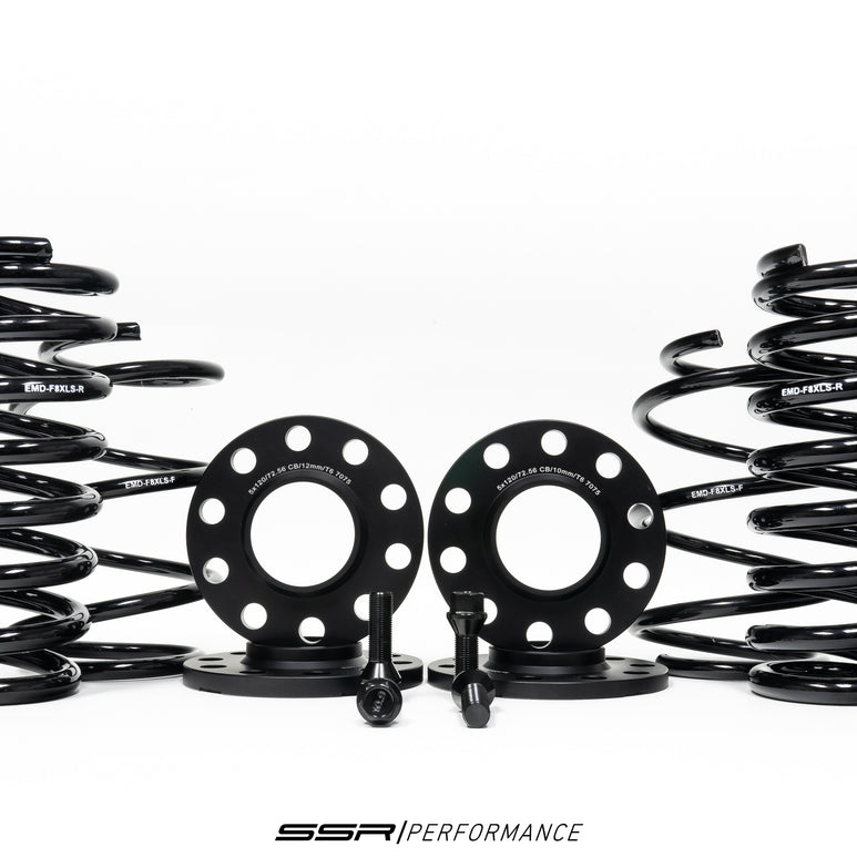 EMMOTION LOWERING SPRINGS + WHEEL SPACER STANCE PACKAGE FOR BMW F80 M3 / F82 M4 - SSR Performance