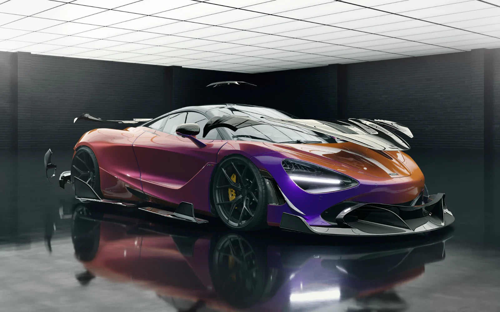 RYFT CARBON // MCLAREN 720S - FRONT AERO LIP - SSR Performance