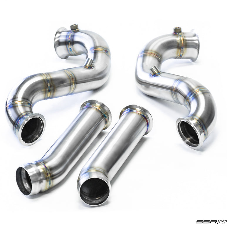 Mercedes Benz C63 AMG  W205 M177 Competition Series Downpipes (2015+) - SSR Performance