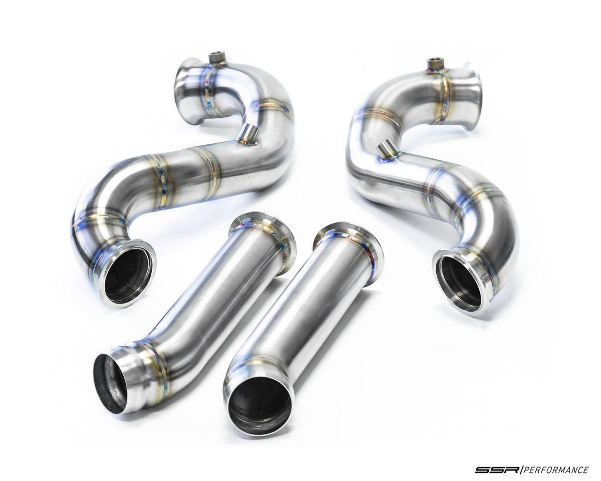 Mercedes Benz C63 AMG  W205 M177 Competition Series Downpipes (2015+) - SSR Performance