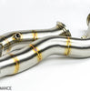 S55 3" Stainless Steel Downpipes for 2014+ BMW M3 / M4 / M2 Competition - SSR Performance