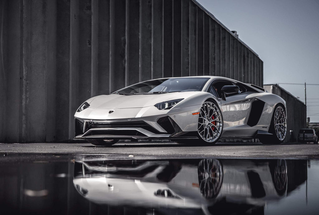 1016 Industries Lamborghini Aventador / Rear Grill Vents (Carbon Fiber) - SSR Performance
